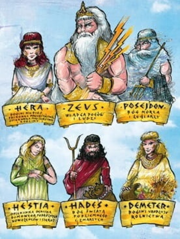 greccy bogowie