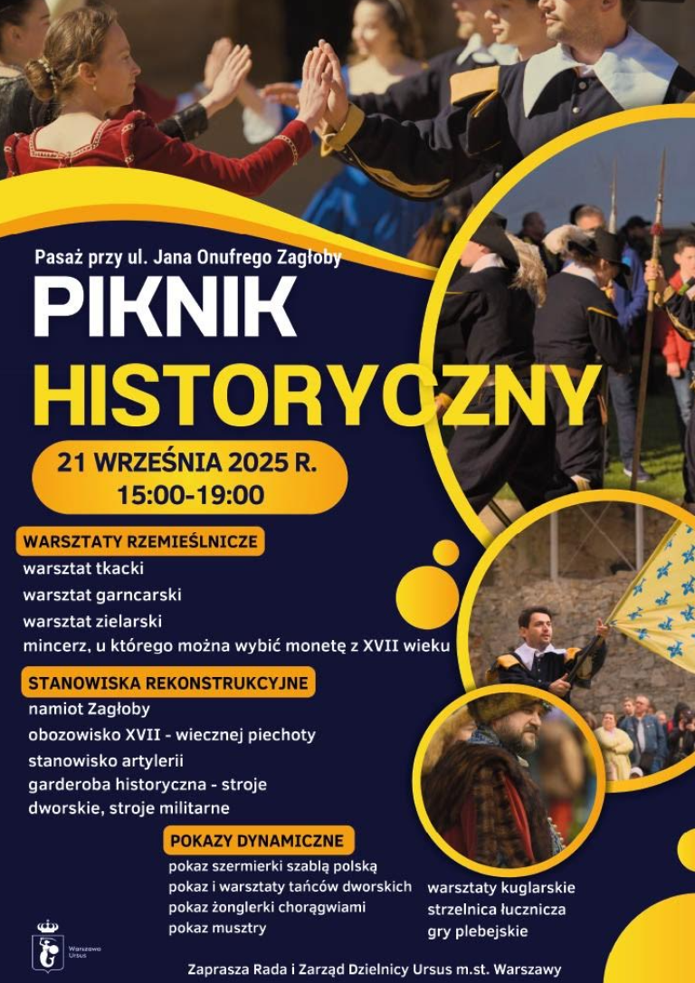 Piknik historyczny - plakat